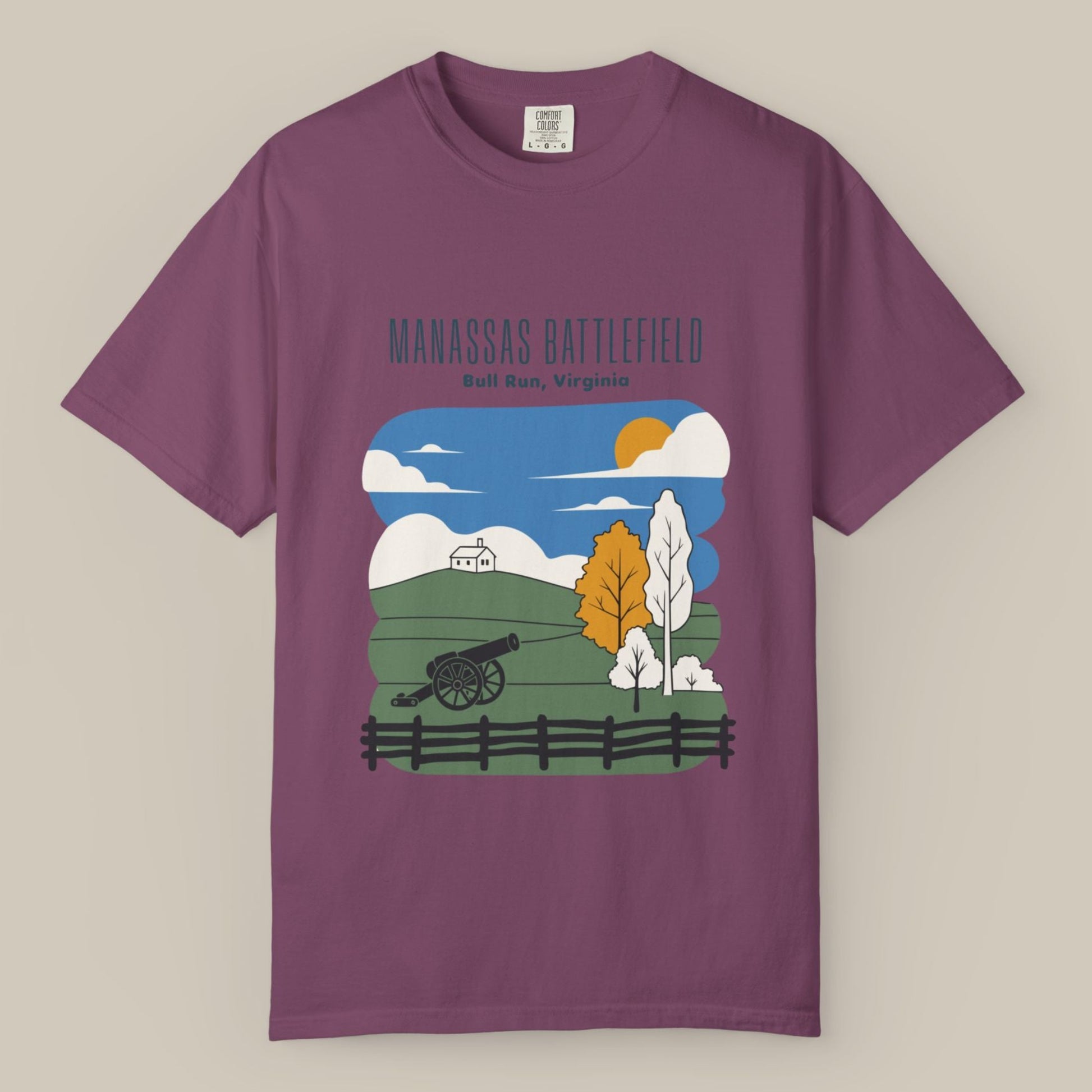 Manassas National Battlefield Tee