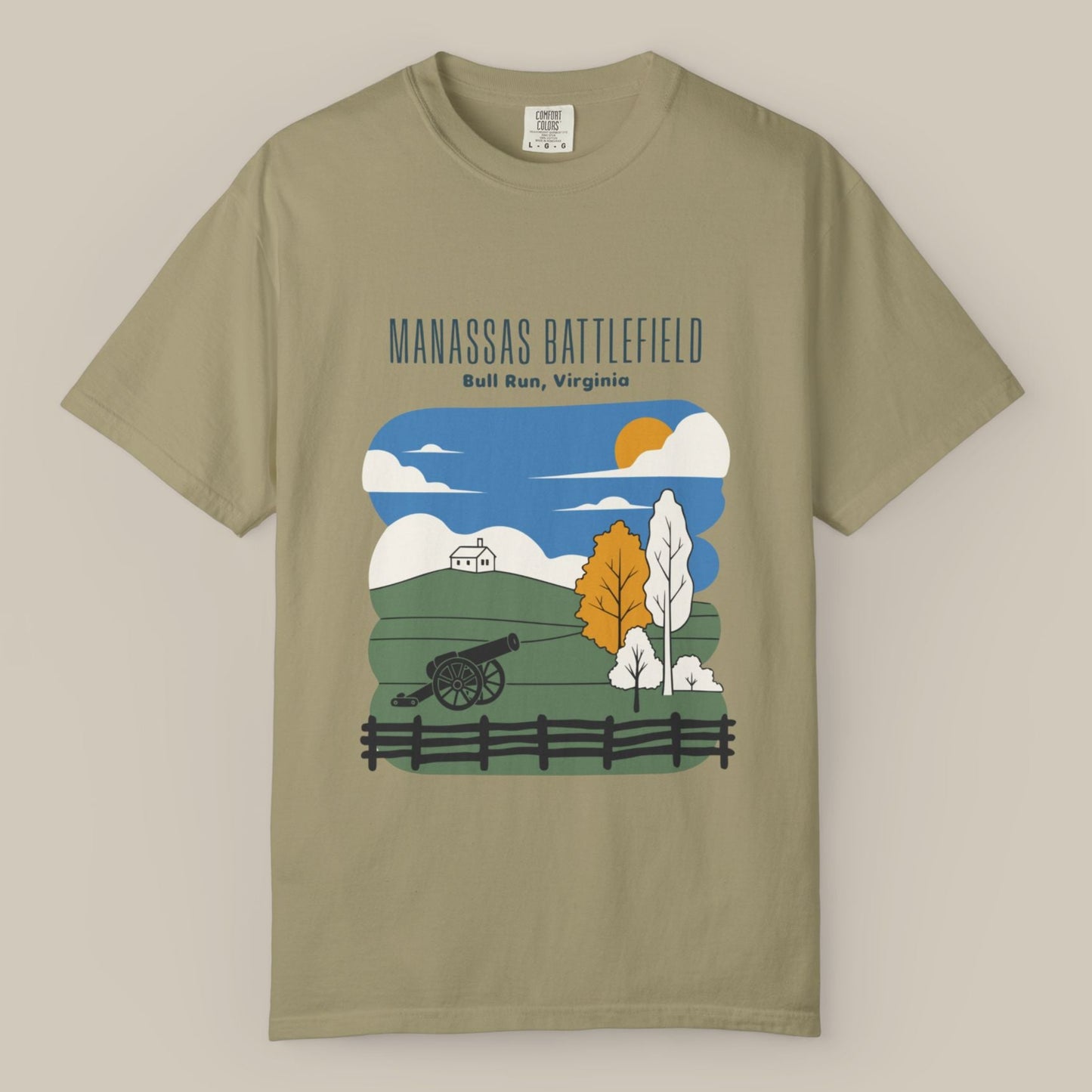Manassas National Battlefield Tee