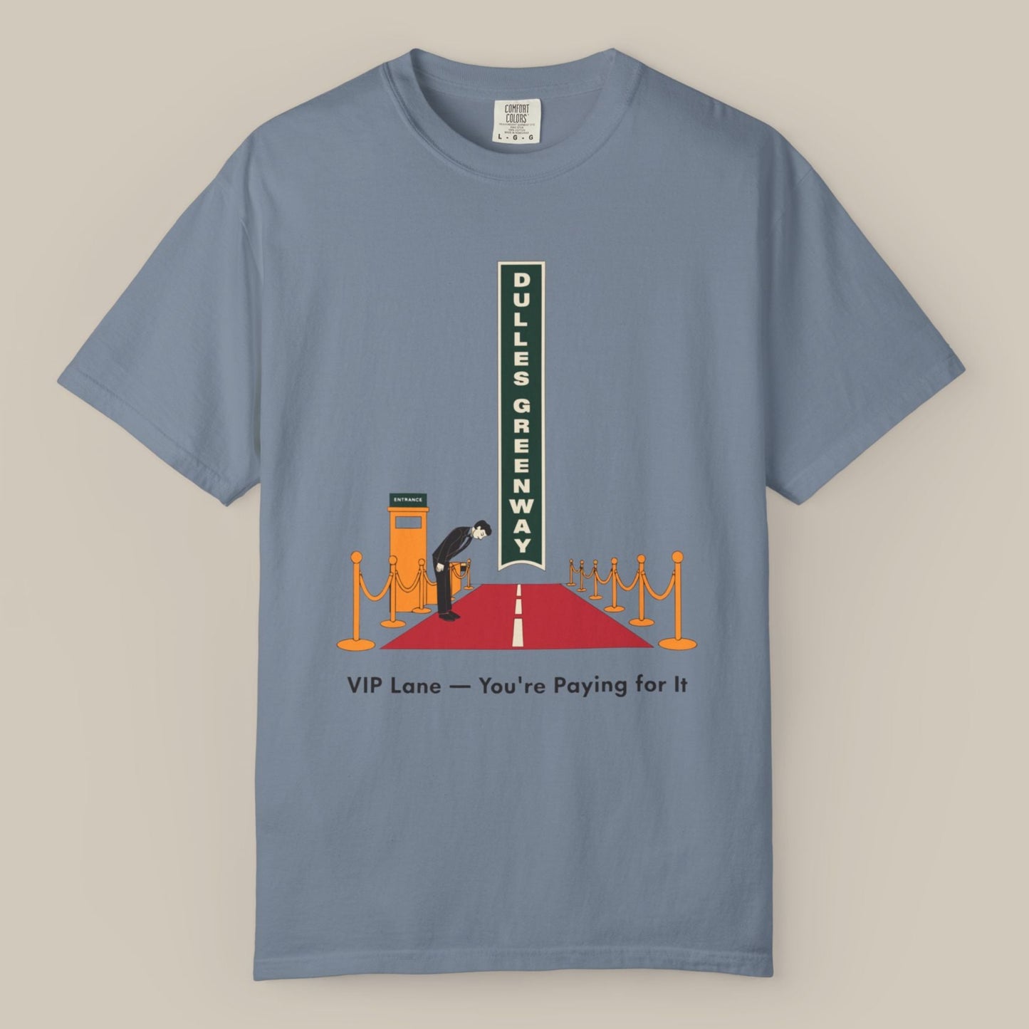 Dulles Greenway Private Toll Road Tee