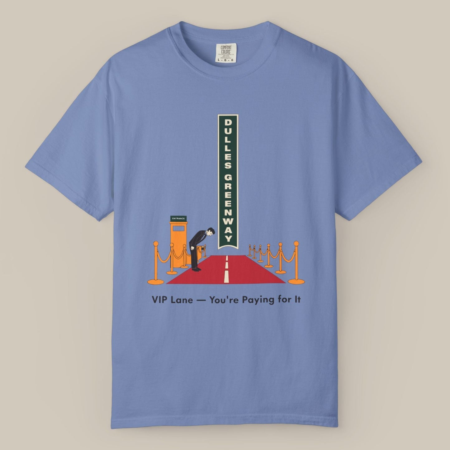 Dulles Greenway Private Toll Road Tee