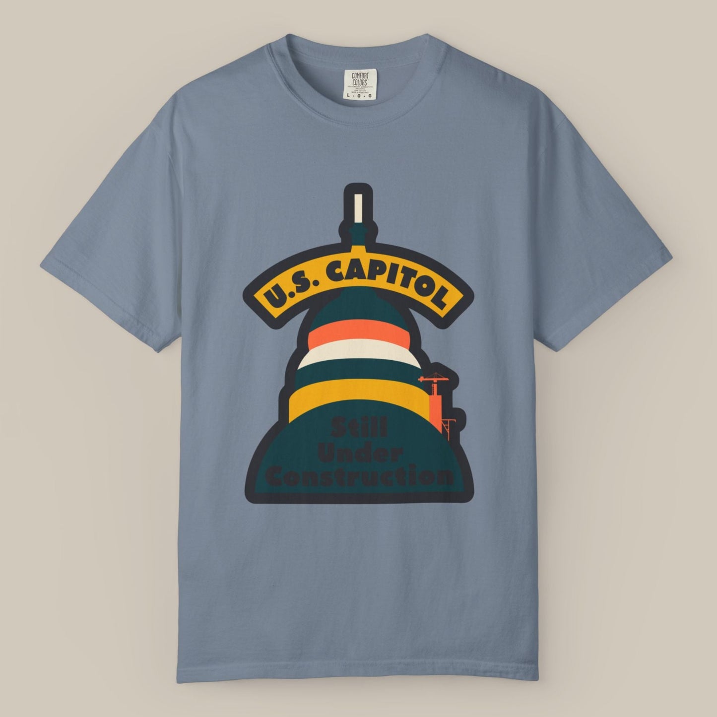 US Capitol DC Sticker Tee