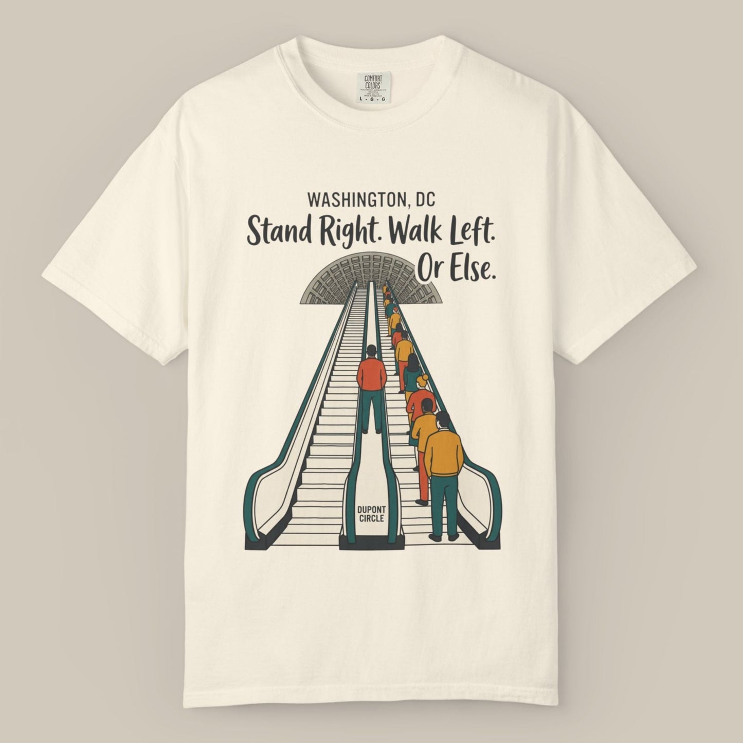 DC Metro Escalator Tee