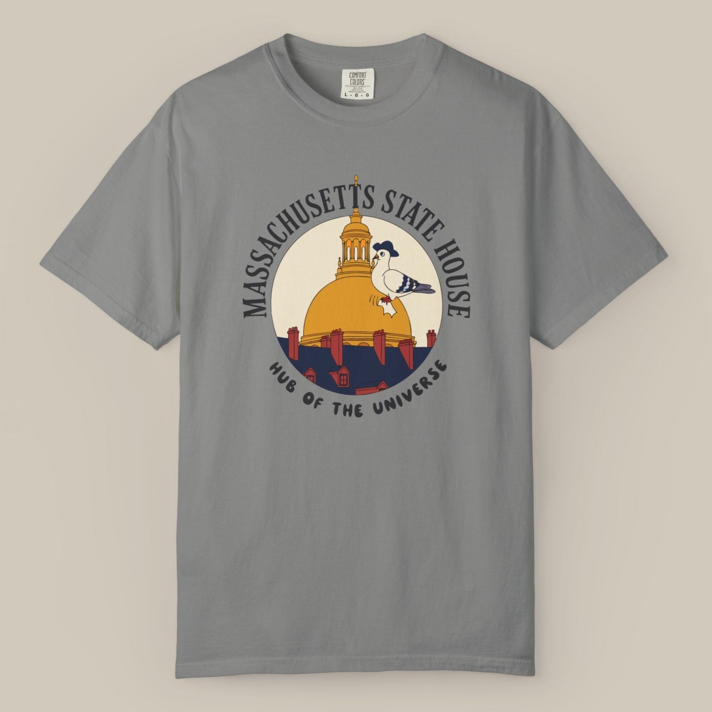 Boston State House Gold Dome Tee