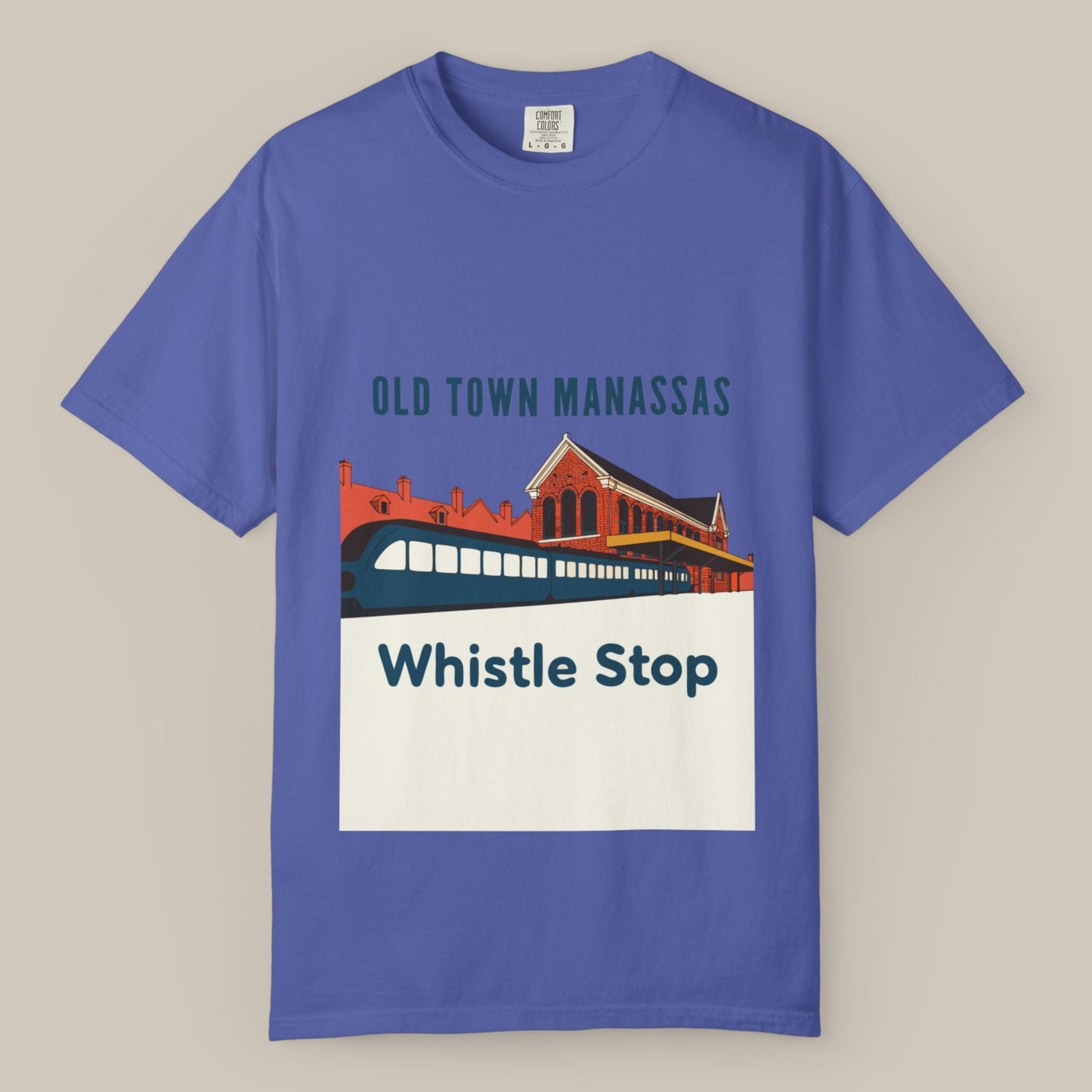 Old Town Manassas Train Depot Tee