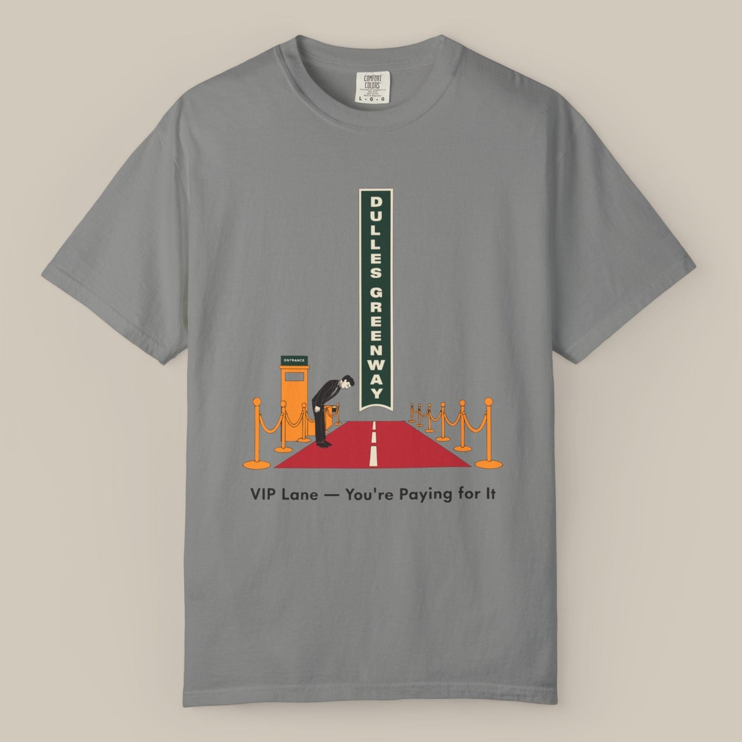 Dulles Greenway Private Toll Road Tee