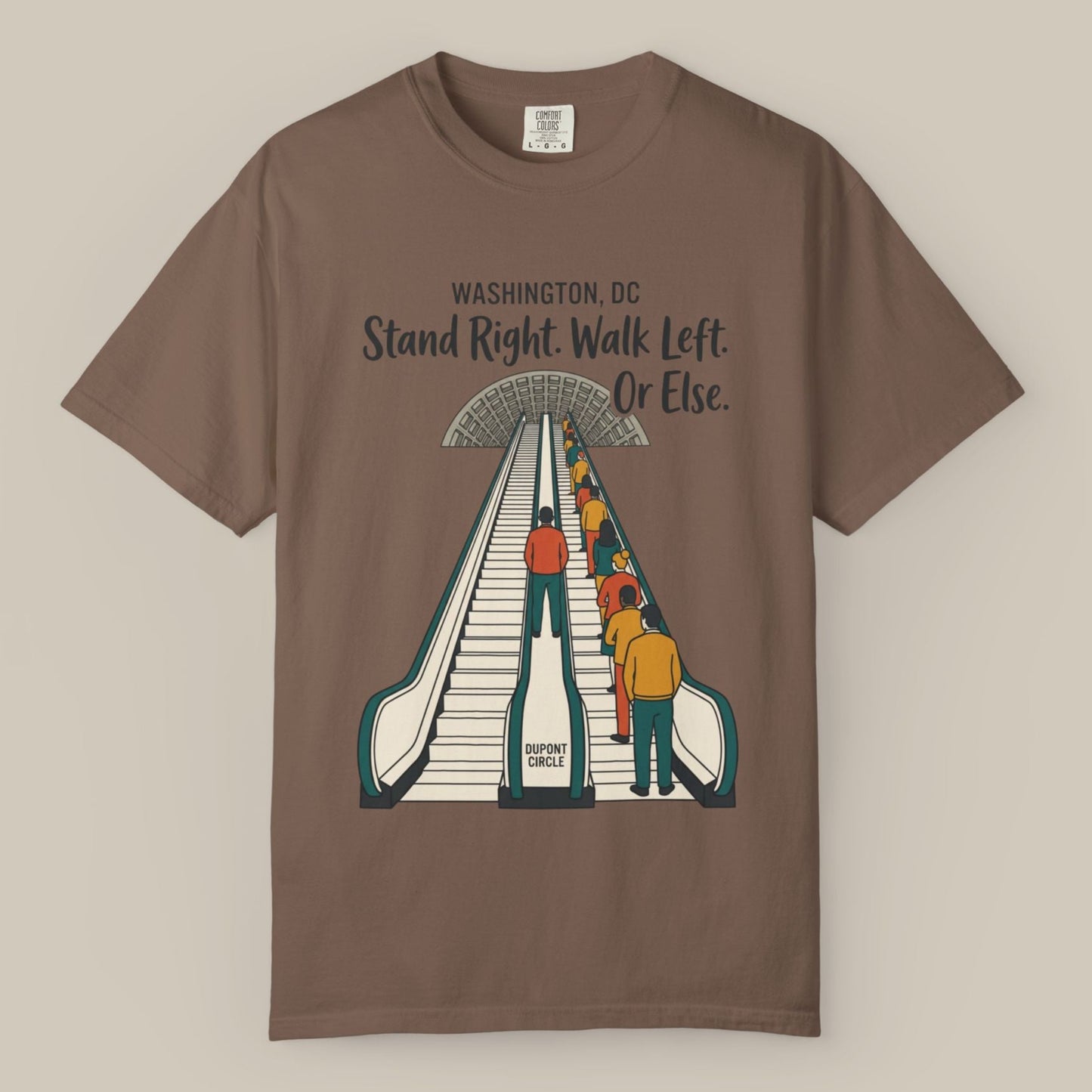 DC Metro Escalator Tee