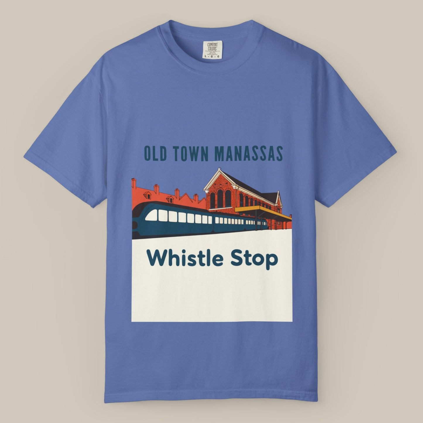 Old Town Manassas Train Depot Tee