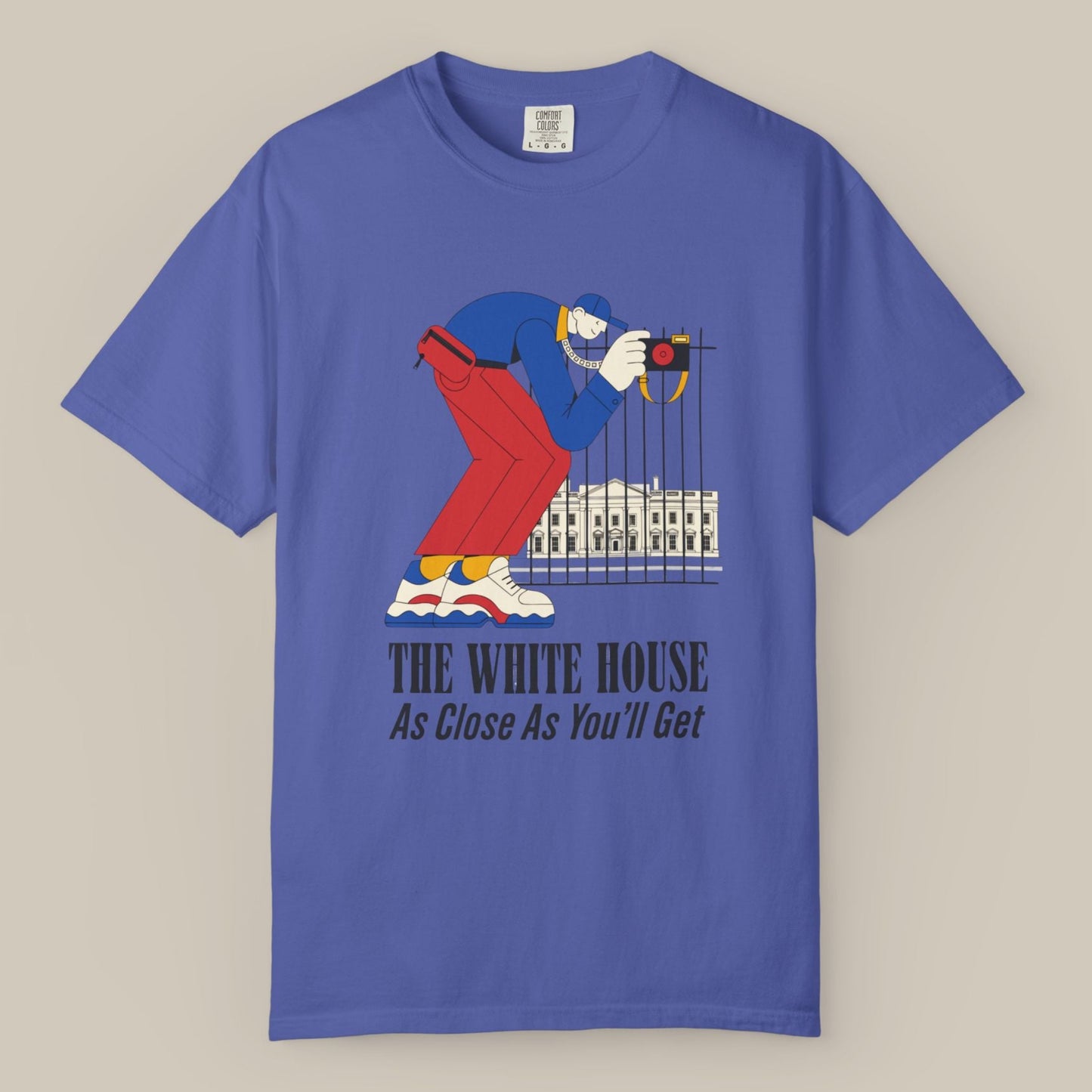 White House Fence DC Tee