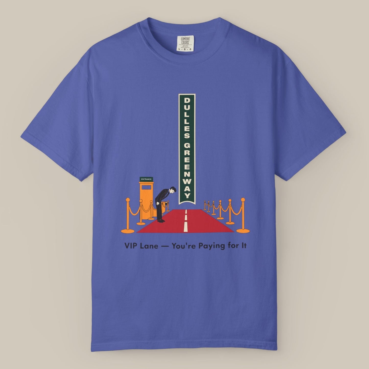 Dulles Greenway Private Toll Road Tee