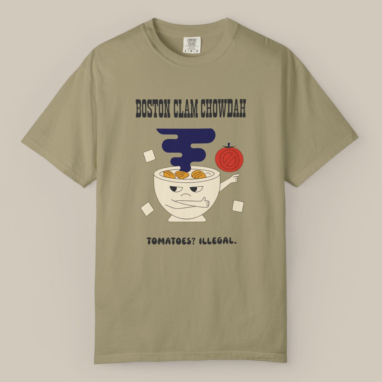 Boston Clam Chowdah Tee