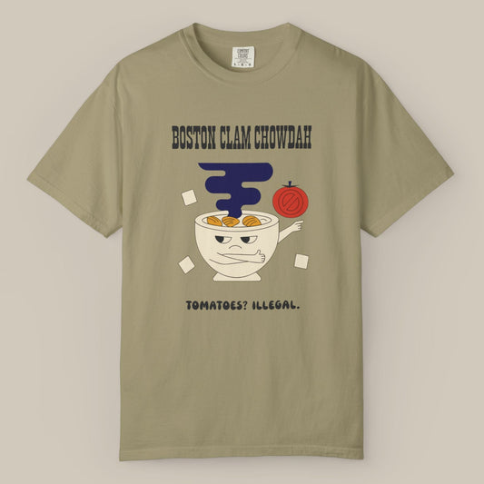 Boston Clam Chowdah Tee