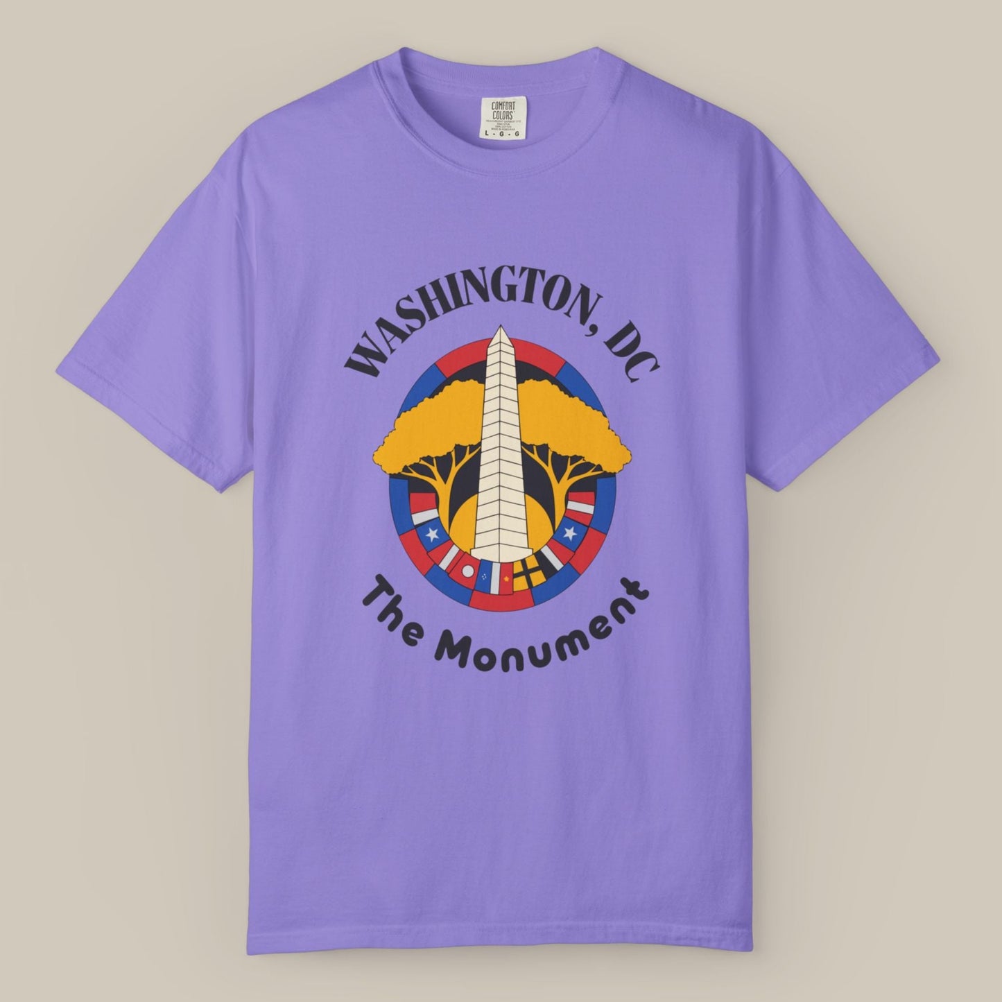 Washington Monument DC Roundel Tee