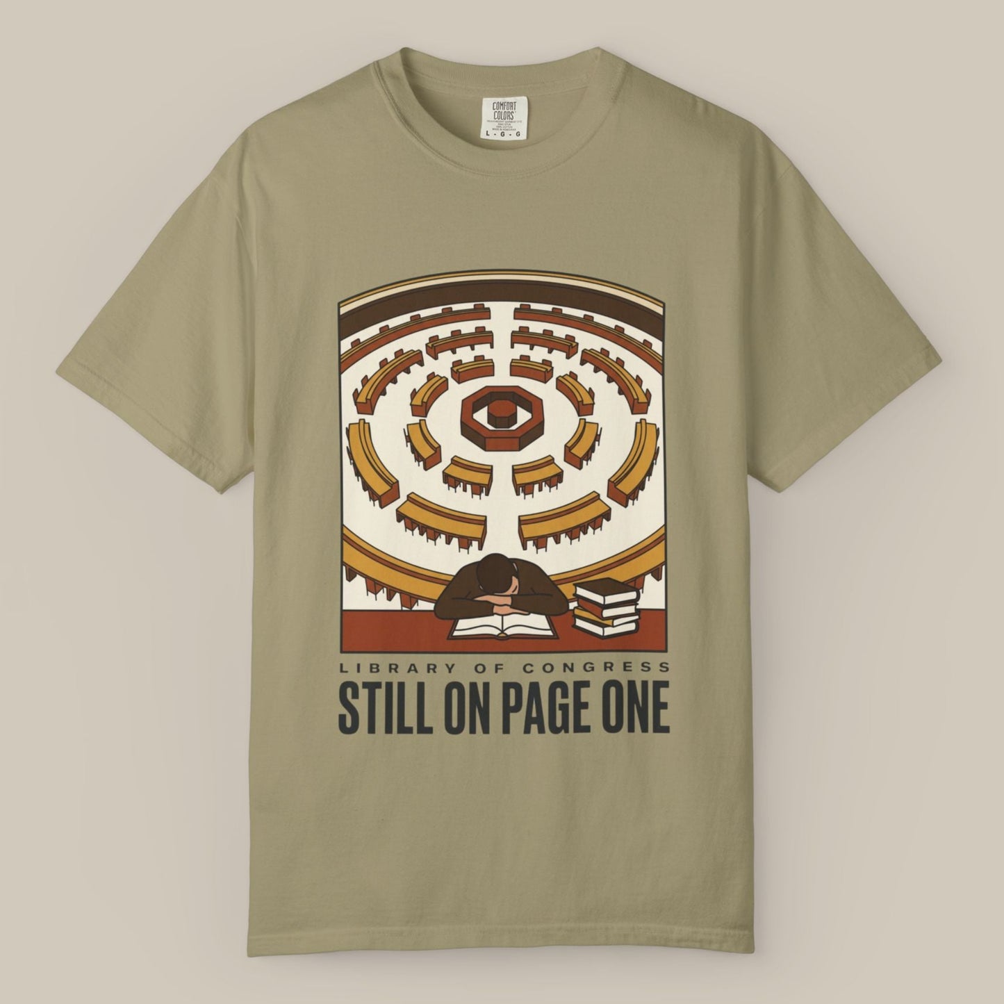 Library of Congress Reading Room Tee