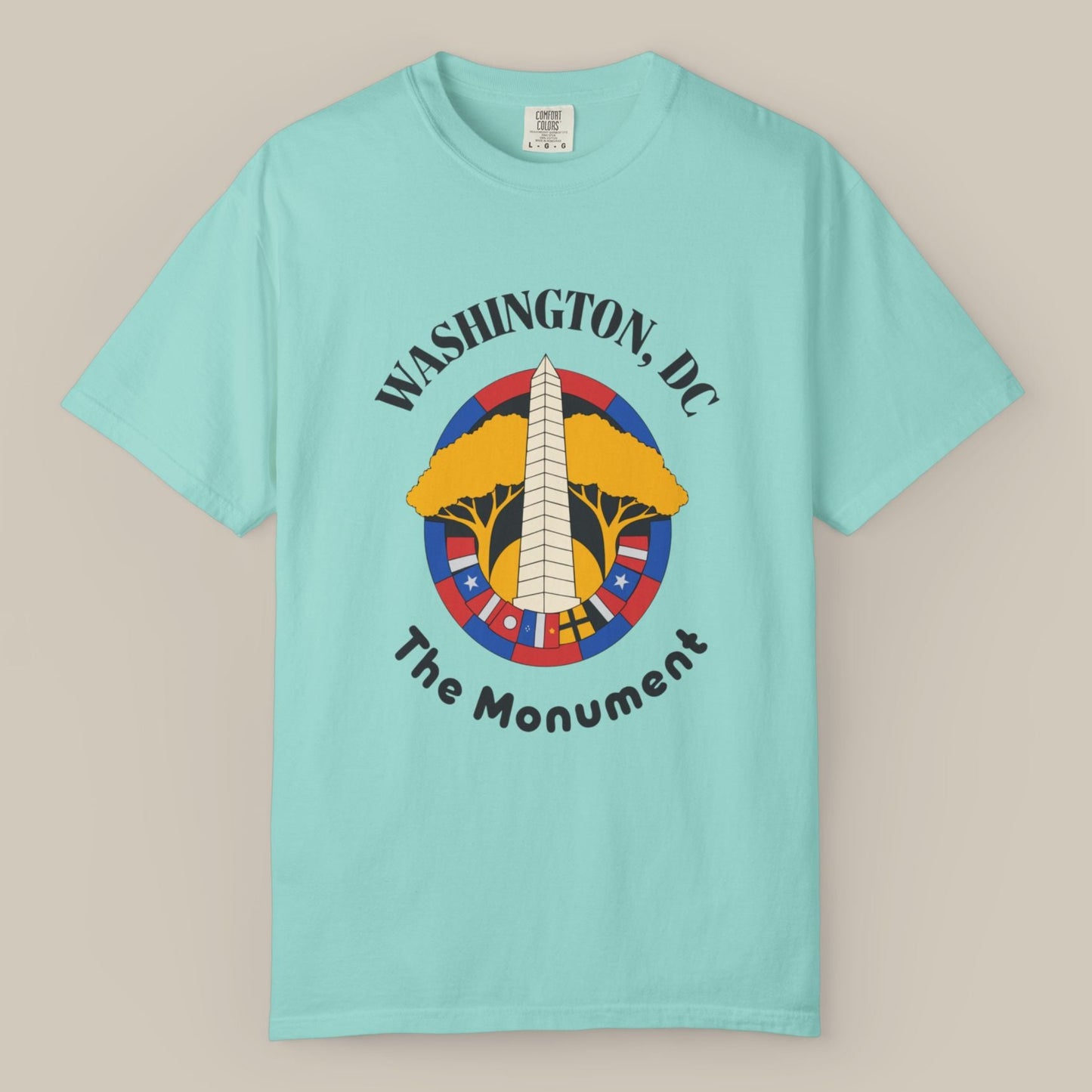 Washington Monument DC Roundel Tee