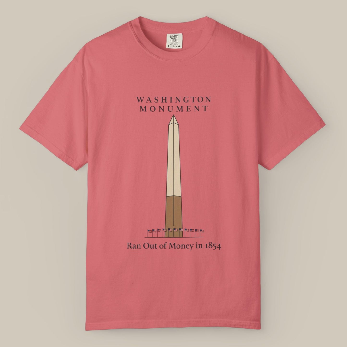 Washington Monument Two-Tone Tee