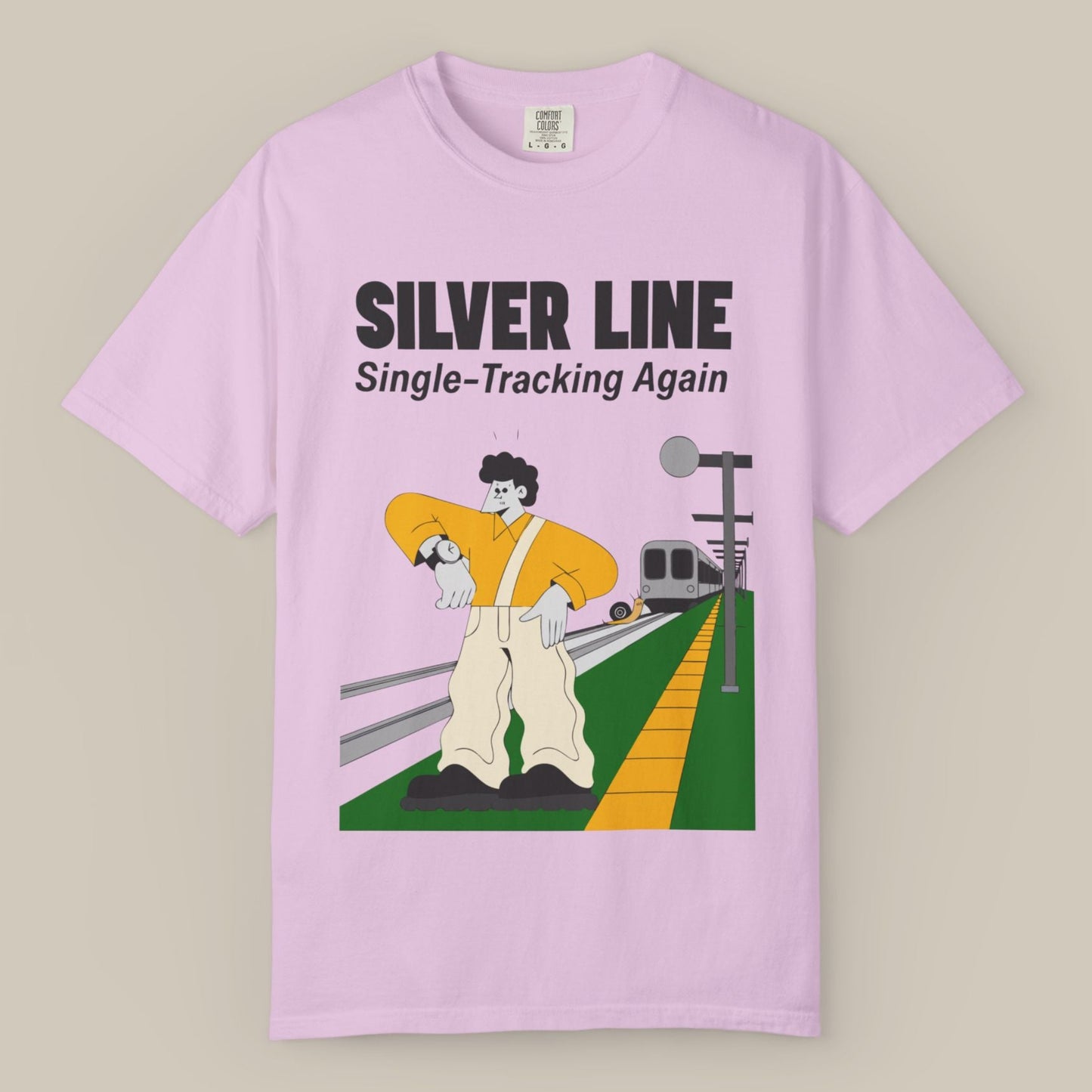 Metro Silver Line Tee