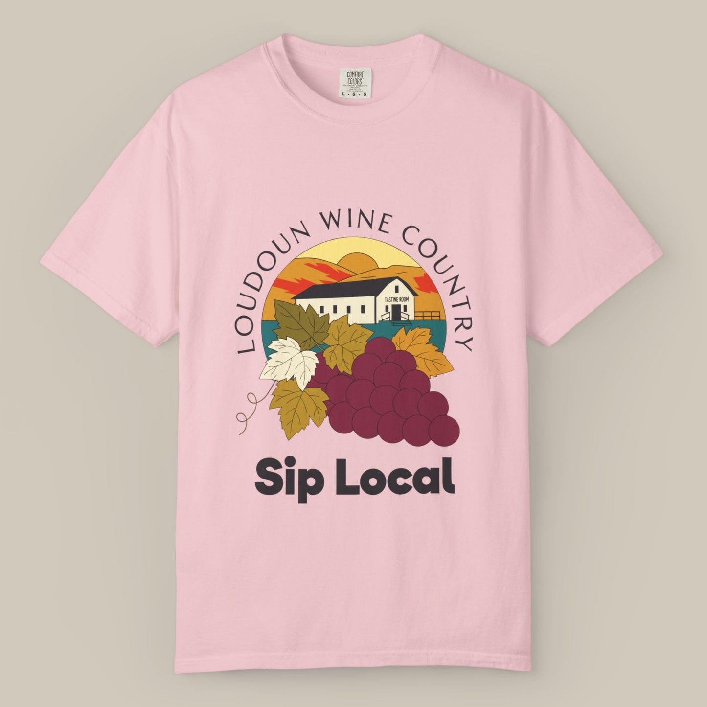 Loudoun Wine Country Vineyard Roundel Tee