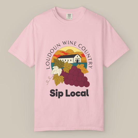 Loudoun Wine Country Vineyard Roundel Tee