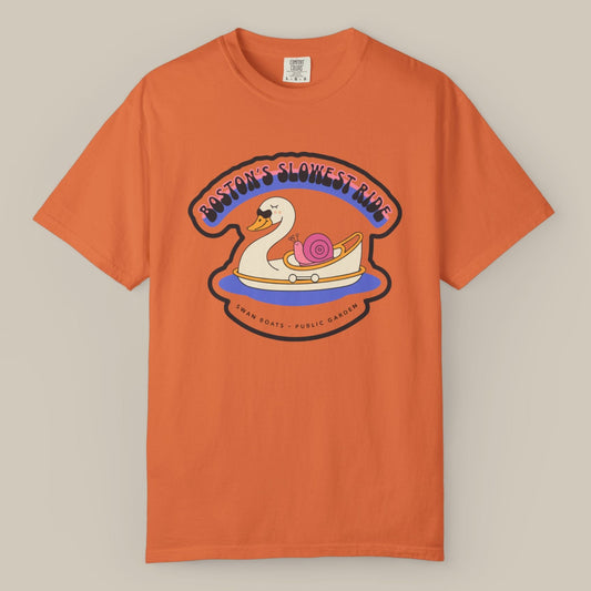 Swan Boats Public Garden Tee