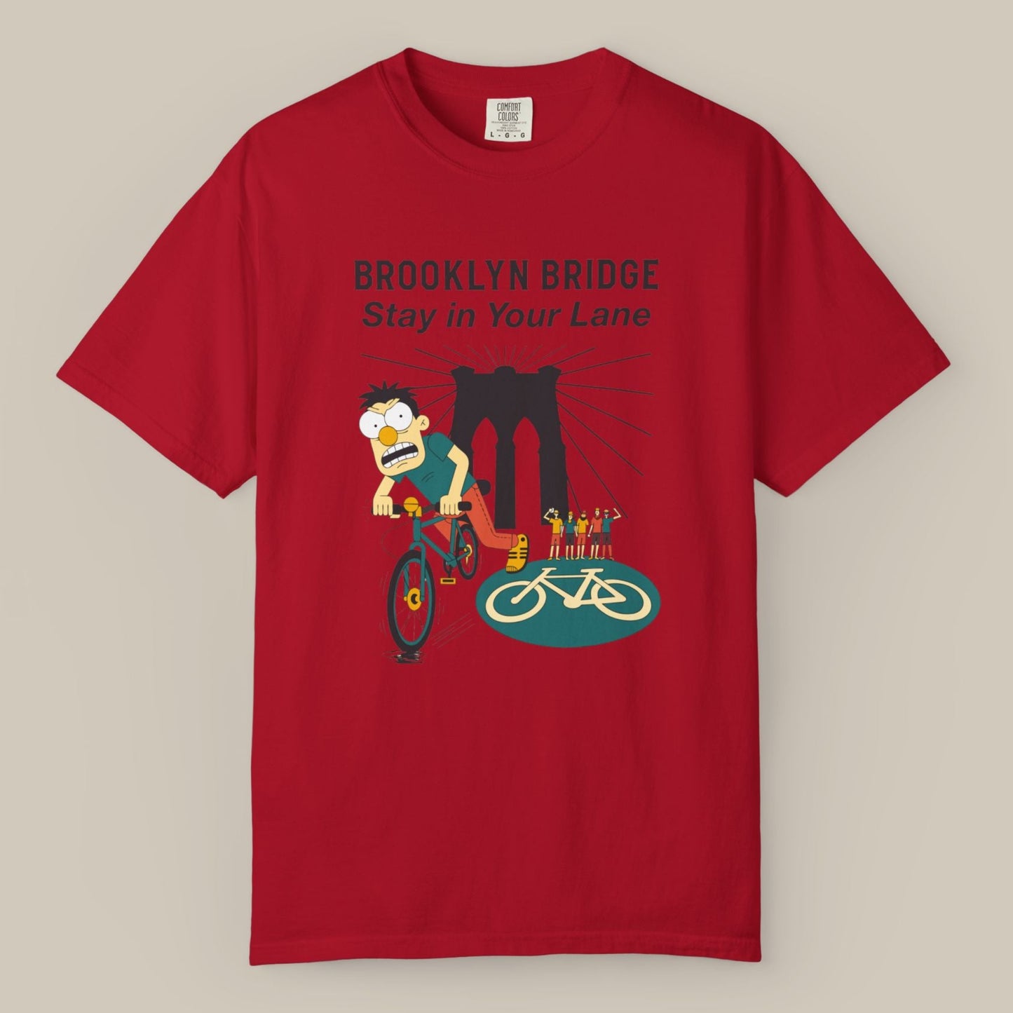Brooklyn Bridge Bike Lane Tee