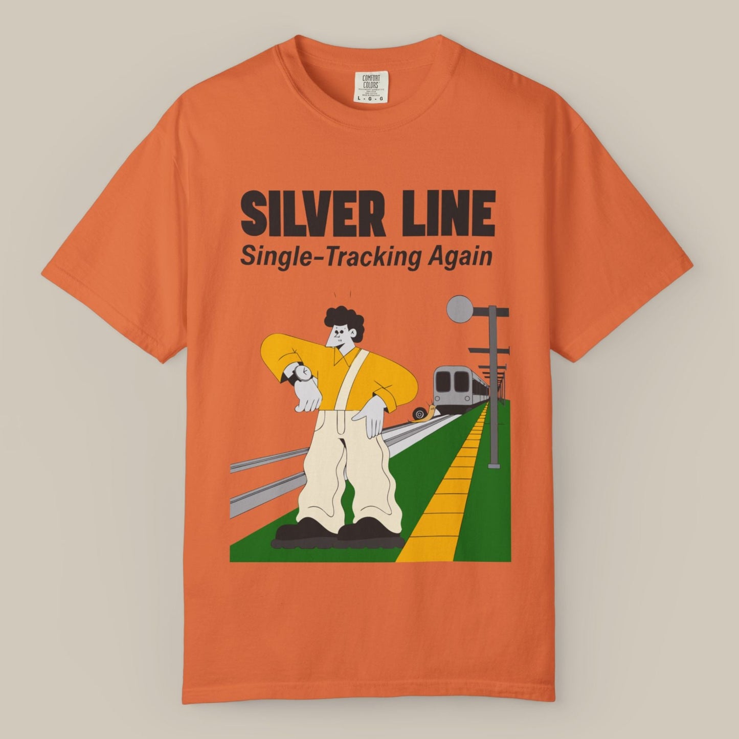 Metro Silver Line Tee