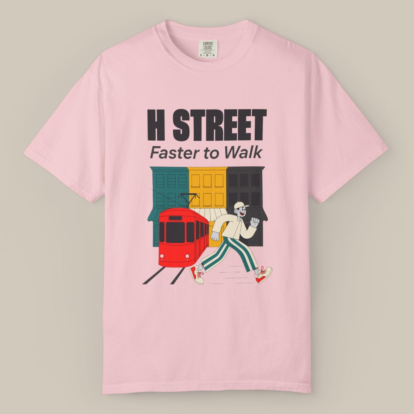 H Street DC Streetcar Tee