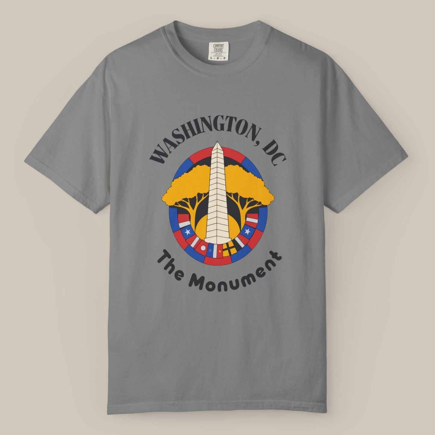 Washington Monument DC Roundel Tee
