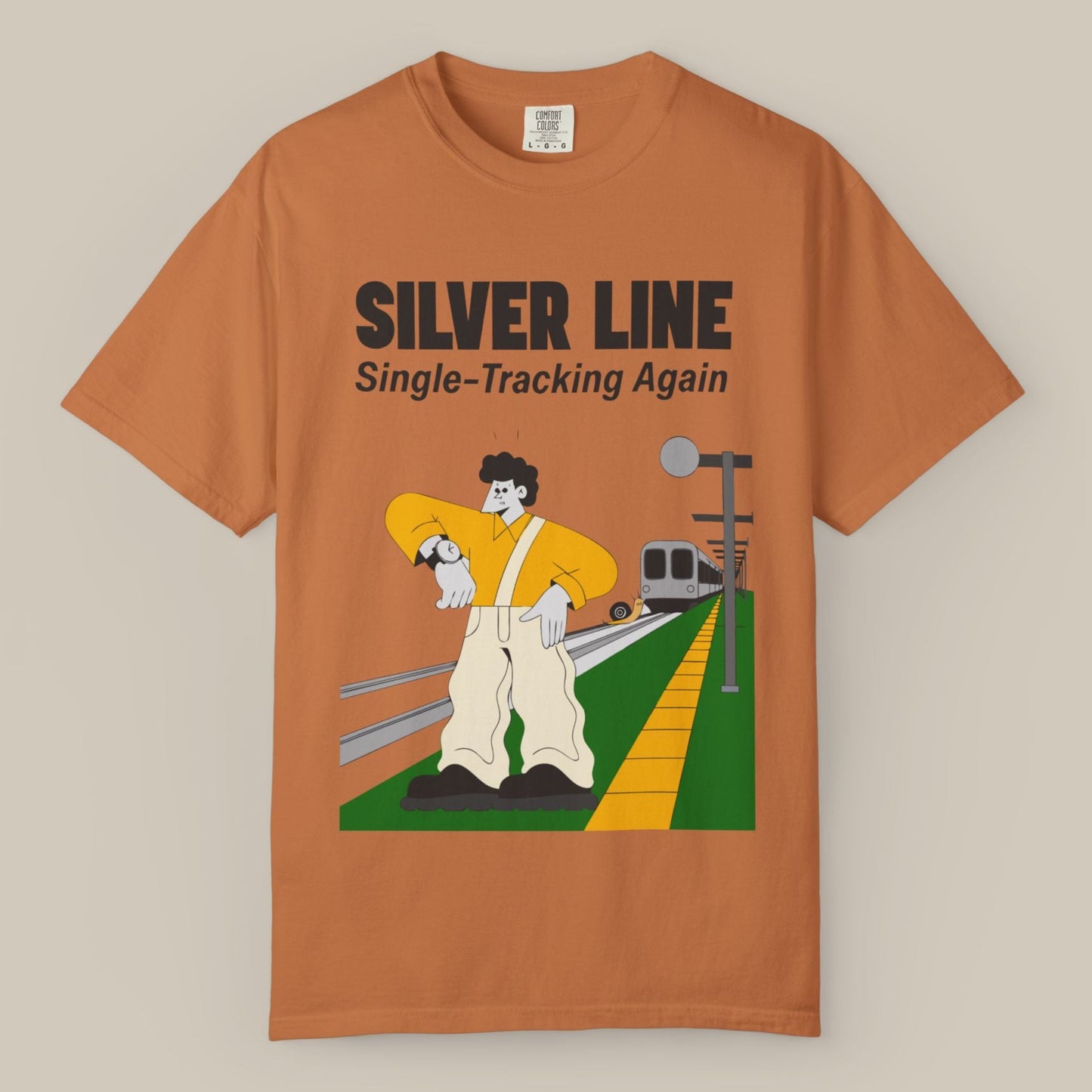 Metro Silver Line Tee