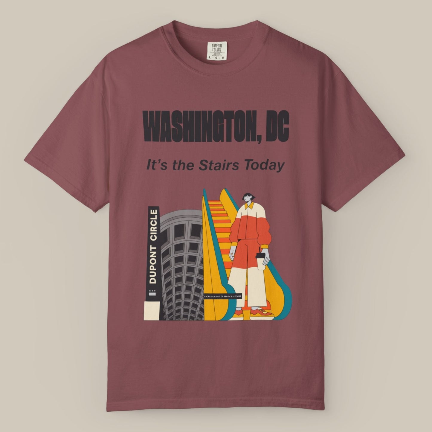 DC Metro Broken Escalator Tee