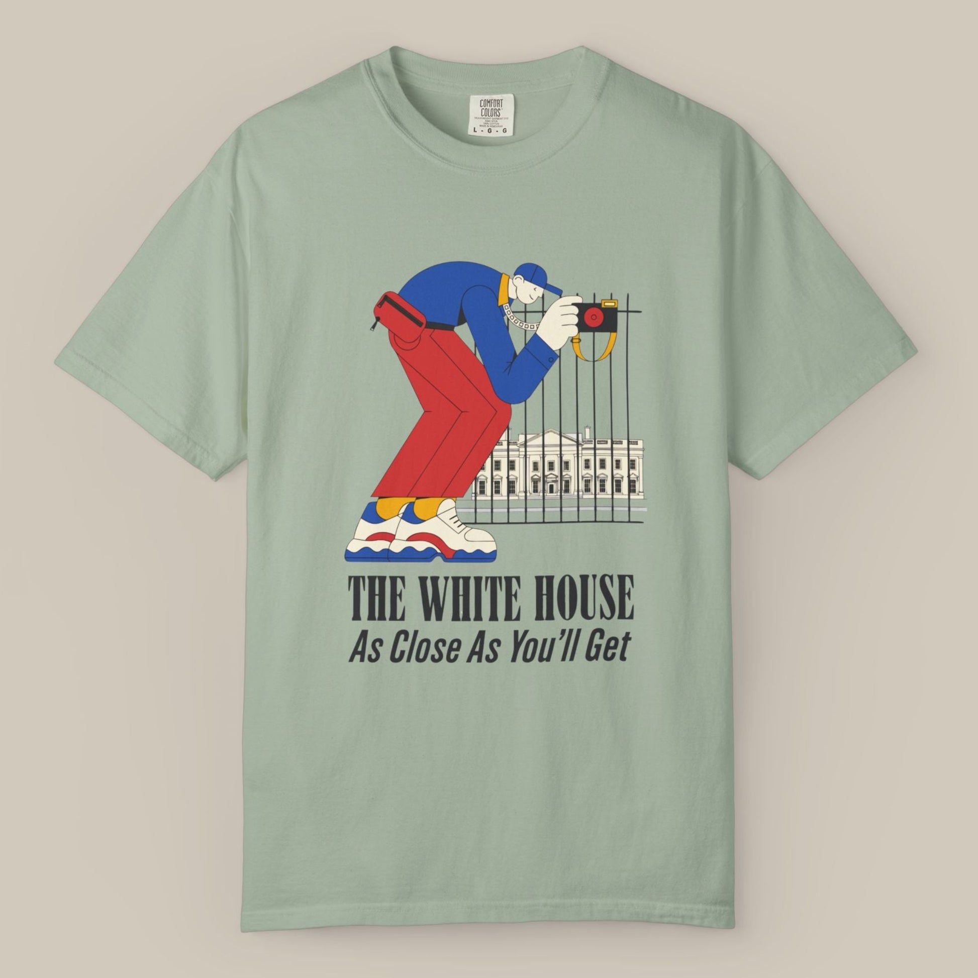 White House Fence DC Tee