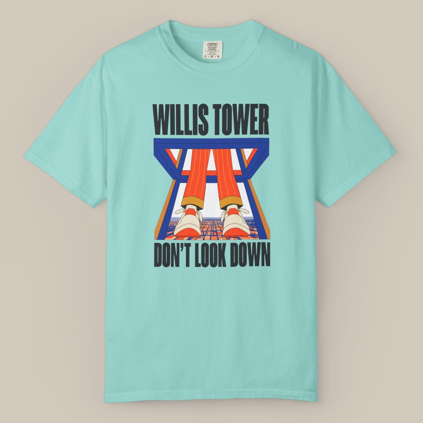 Willis Tower Skydeck Ledge Tee