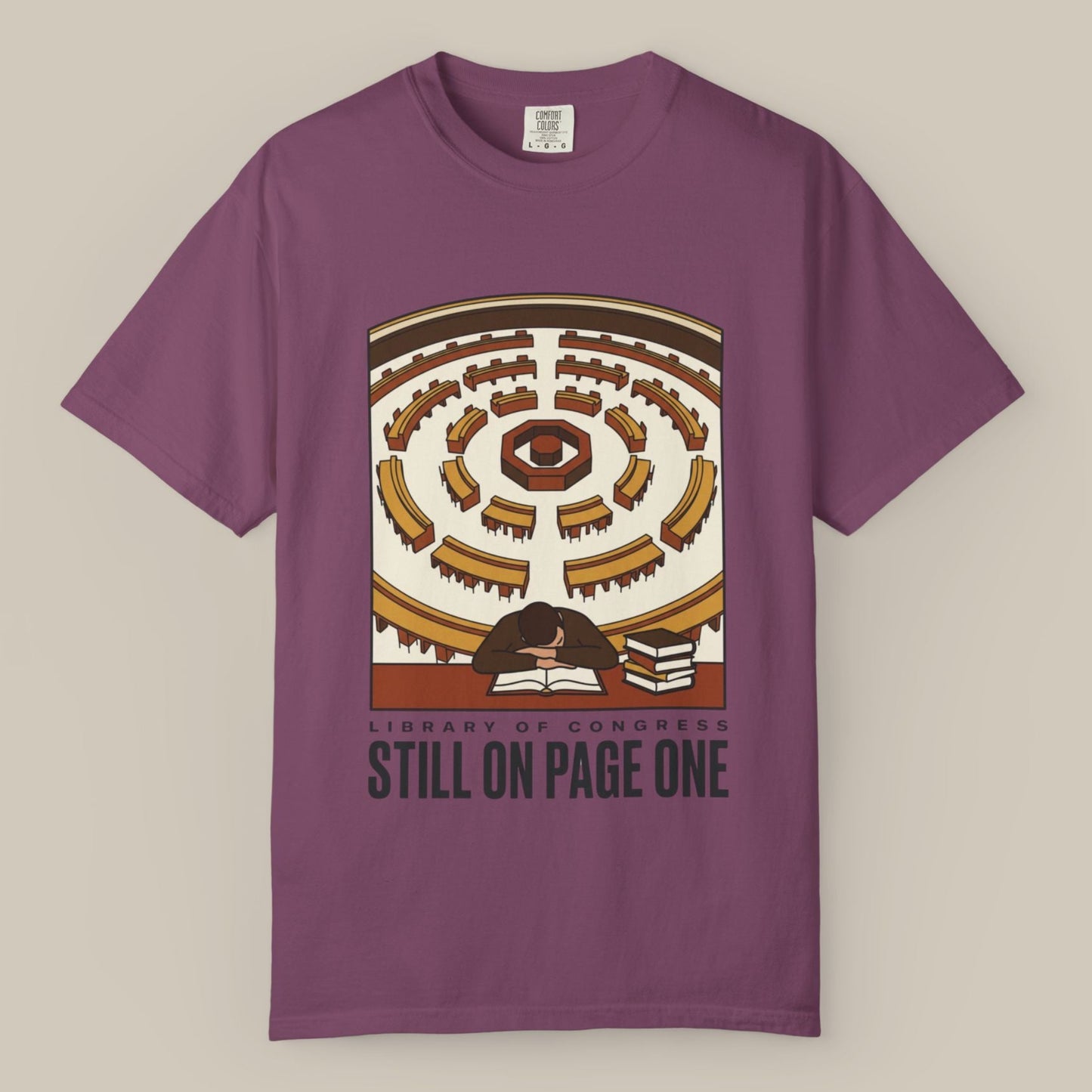 Library of Congress Reading Room Tee