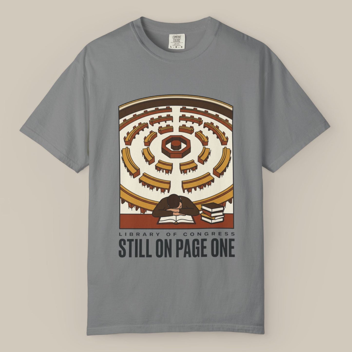 Library of Congress Reading Room Tee