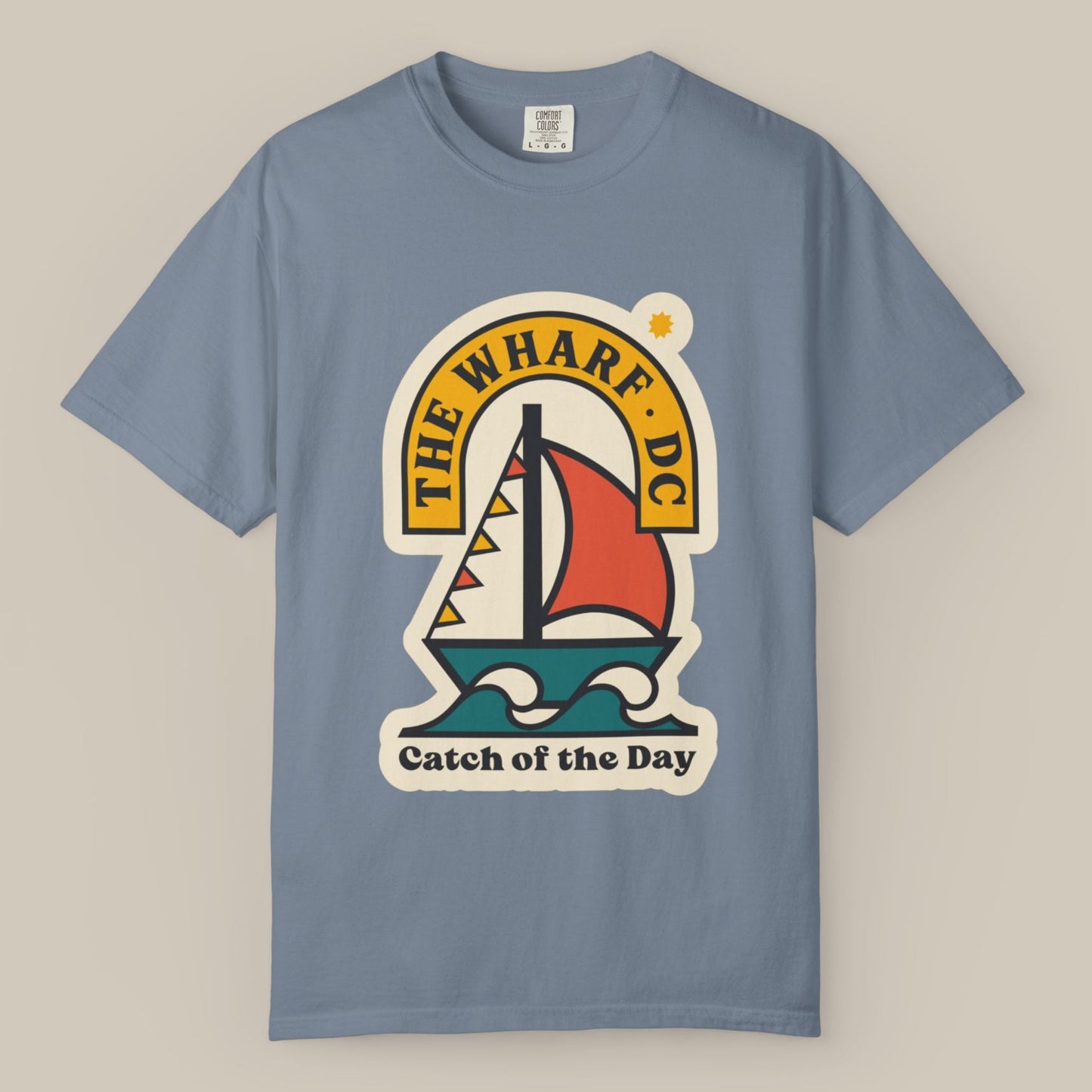 The Wharf DC Sailboat Tee