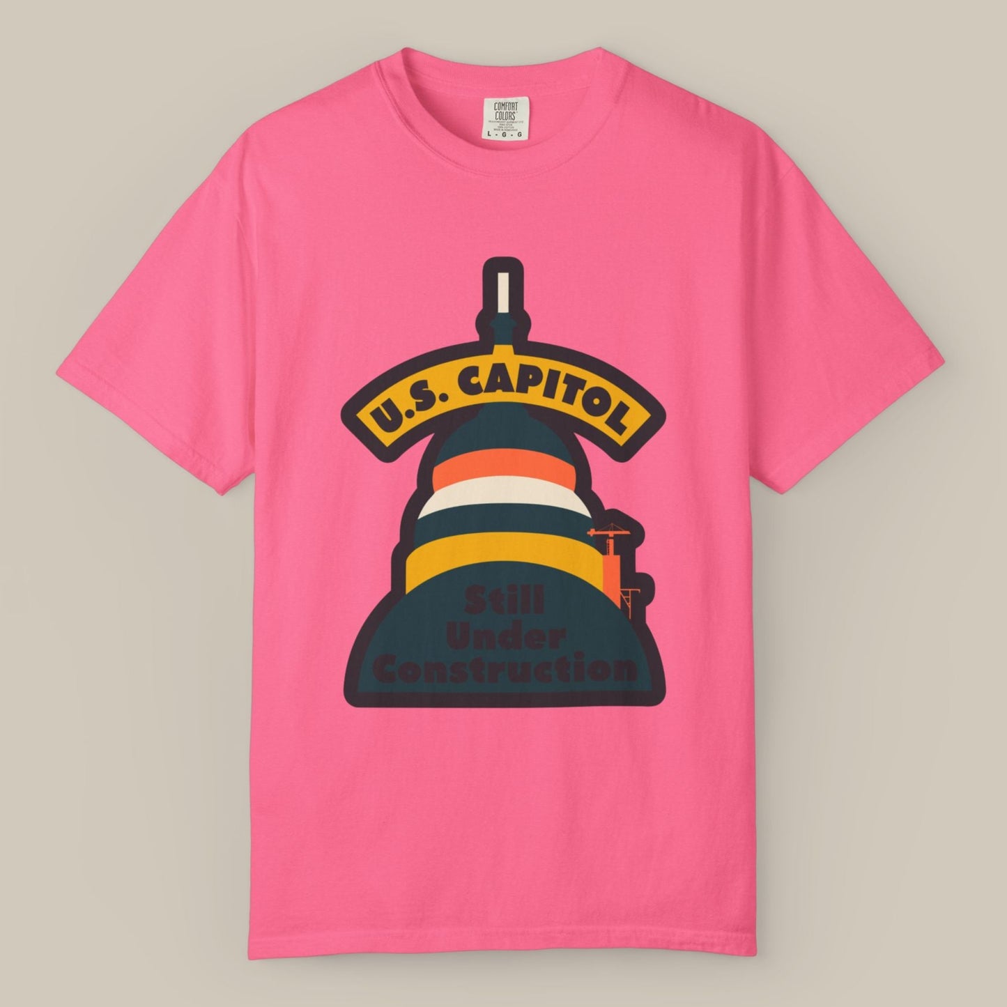 US Capitol DC Sticker Tee