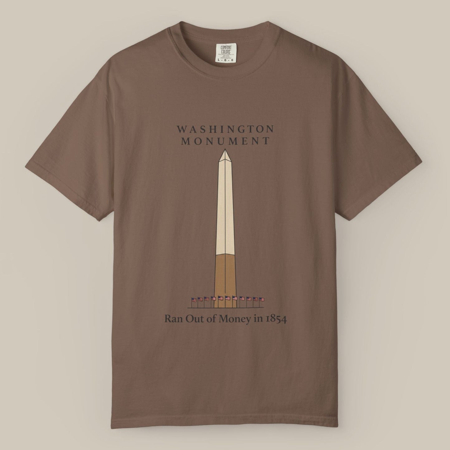Washington Monument Two-Tone Tee