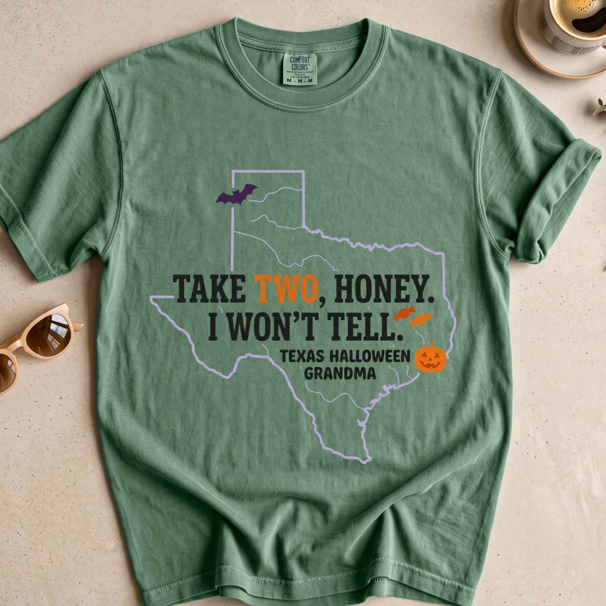 Texas Halloween Grandma Tee