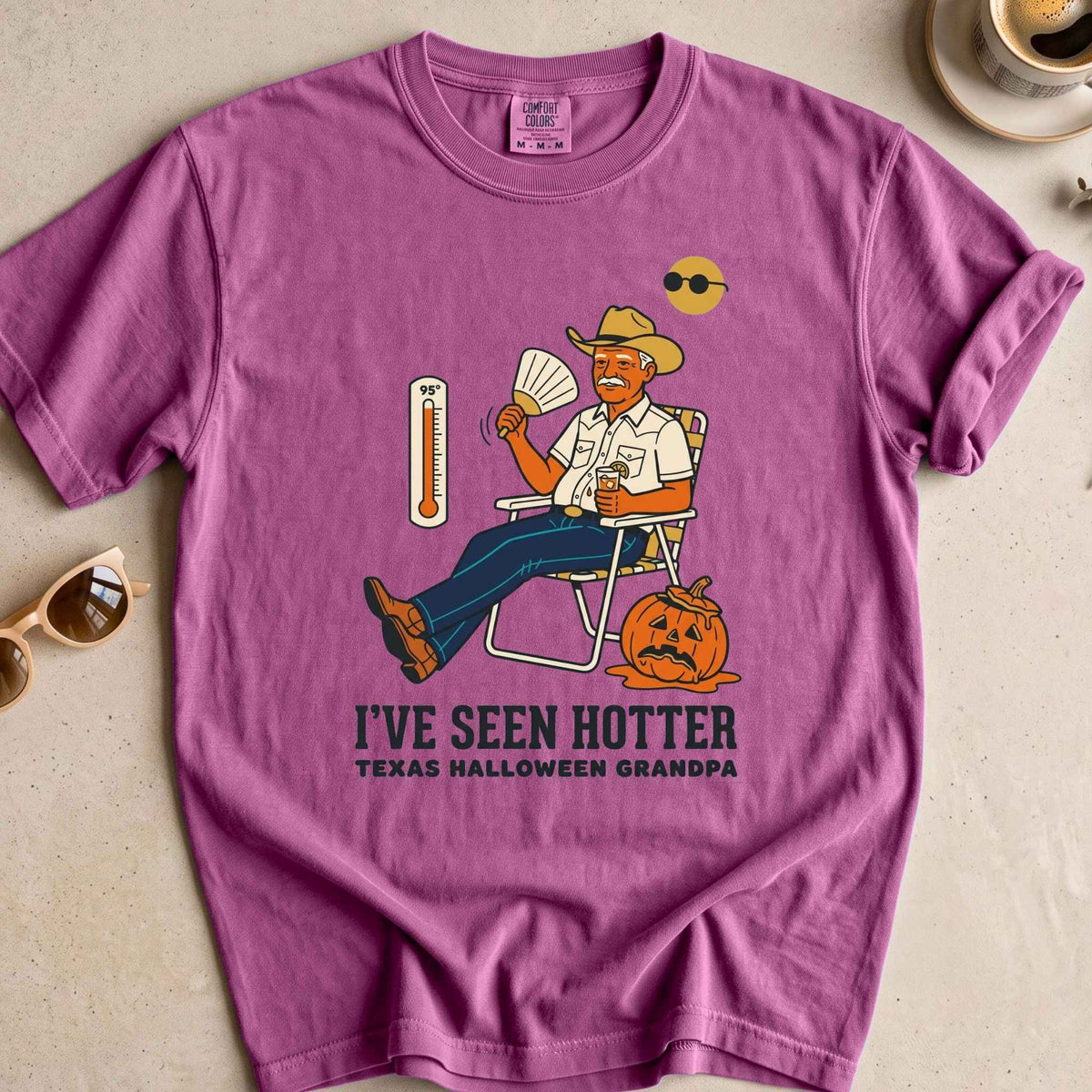 Texas Halloween Grandpa Tee