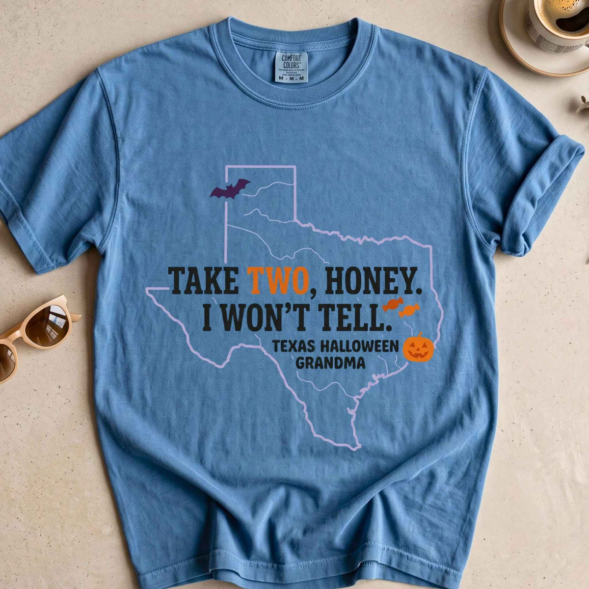 Texas Halloween Grandma Tee