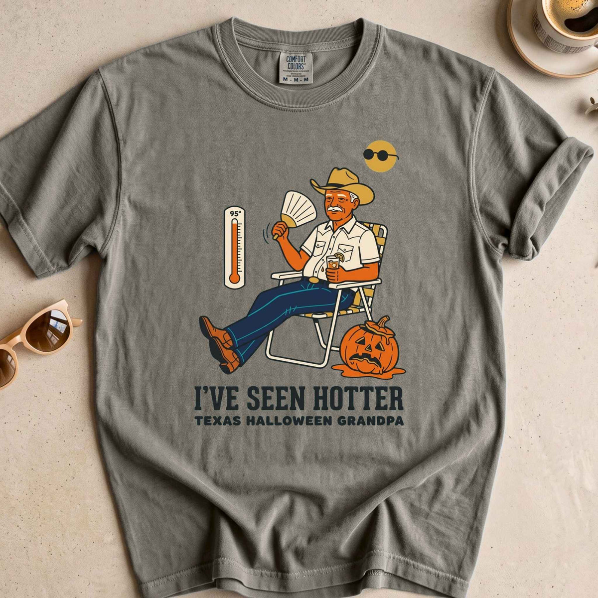 Texas Halloween Grandpa Tee