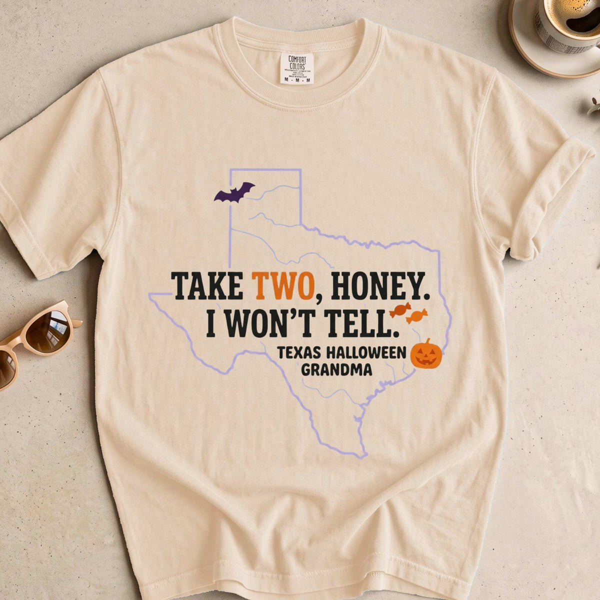 Texas Halloween Grandma Tee