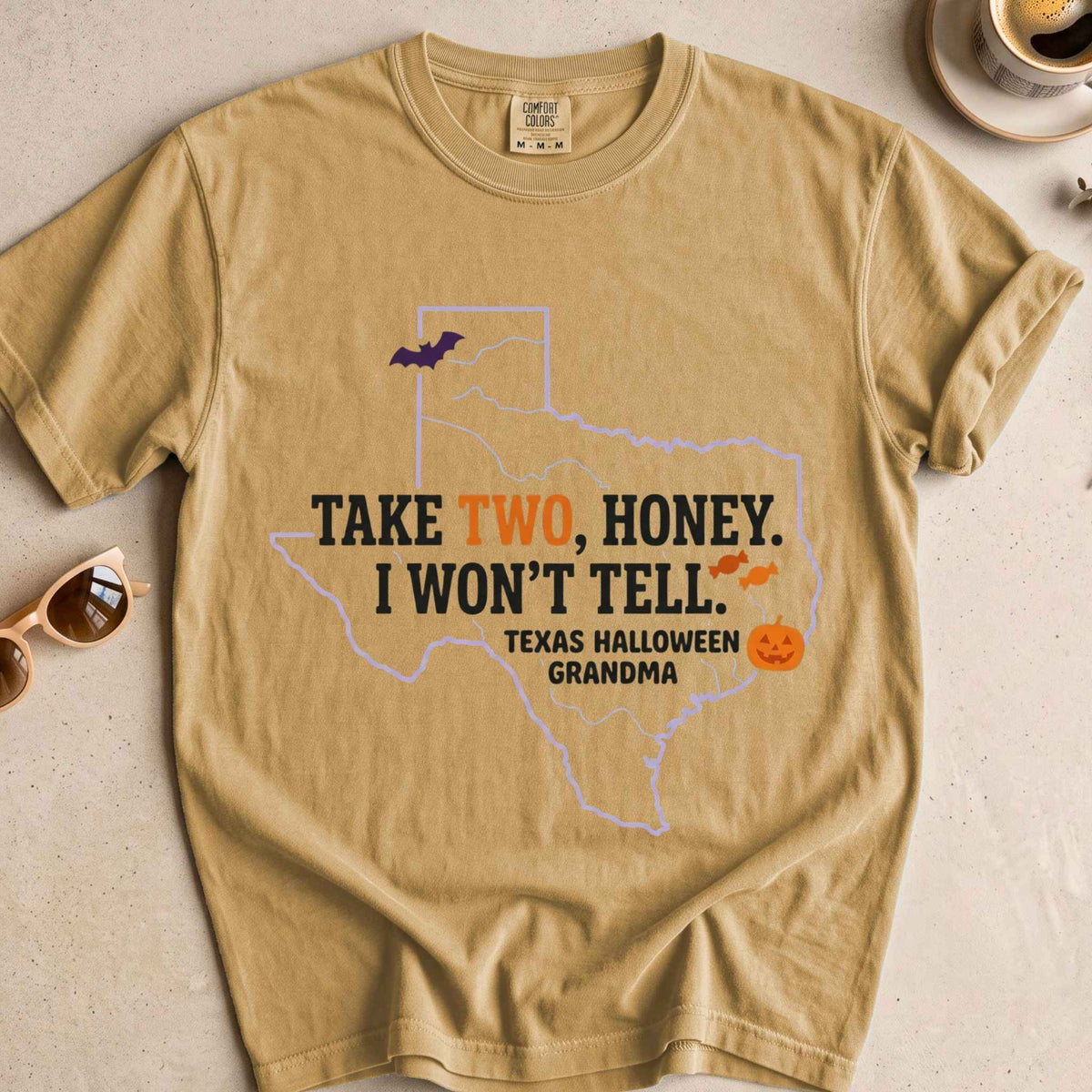 Texas Halloween Grandma Tee