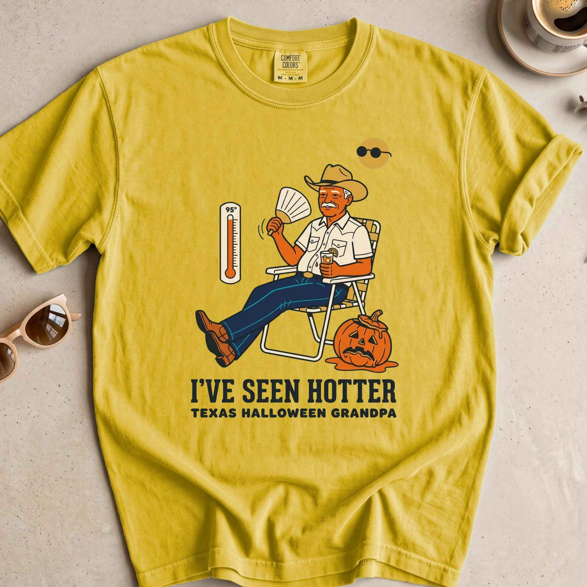 Texas Halloween Grandpa Tee